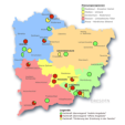 Karte Planungsrume Jugendarbeit