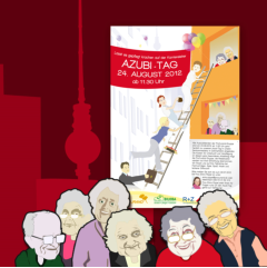 Plakat Azubitag in der Pflege