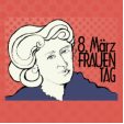 Postkarte Frauentag Rosa Luxenburg